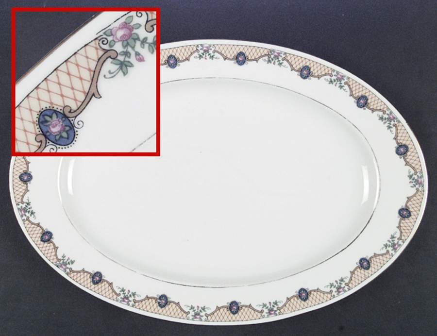 EPI220 13" Oval Serving Platter by Epiag-1
