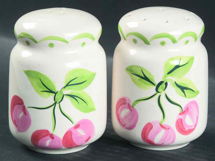 Fleurtations (Fruit) Salt & Pepper Set by Essex Collection-1