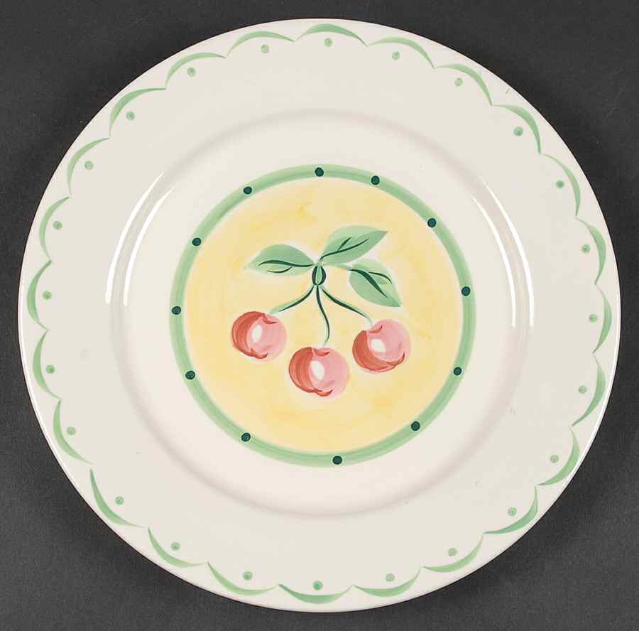 Fleurtations (Fruit) Dinner Plate by Essex Collection-1