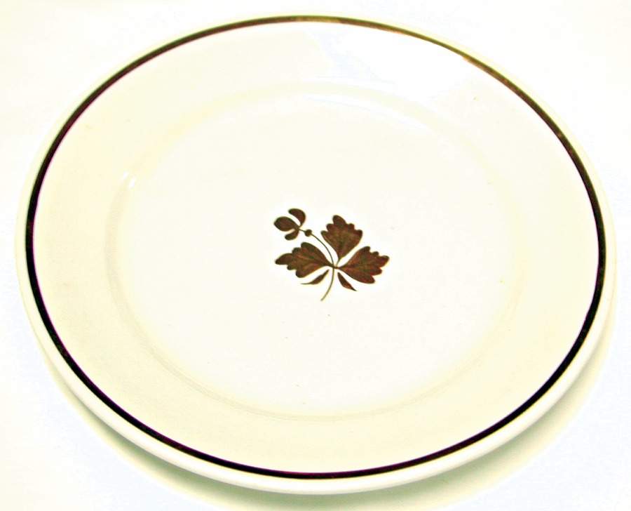 Tea Leaf Dinner Plate by John Edwards-1