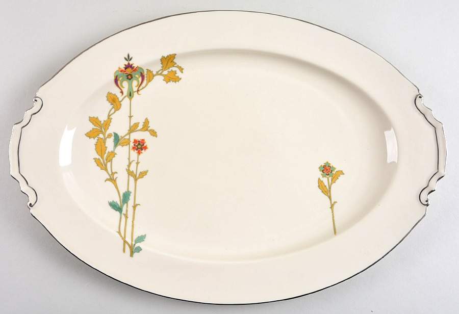 7644 17" Oval Serving Platter by Epiag-1