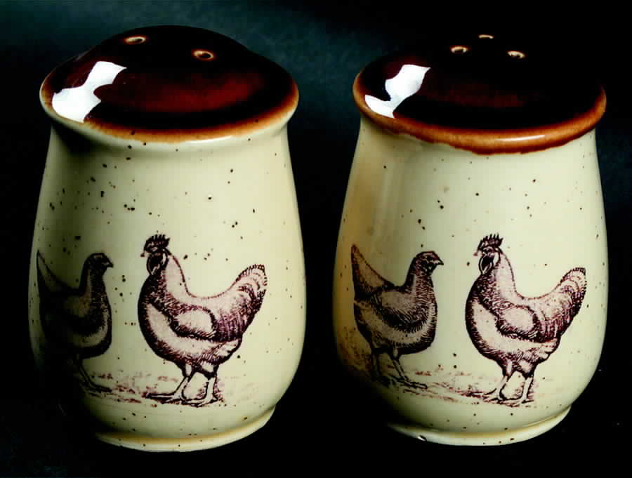 Country Road Salt & Pepper Set by Enesco-1