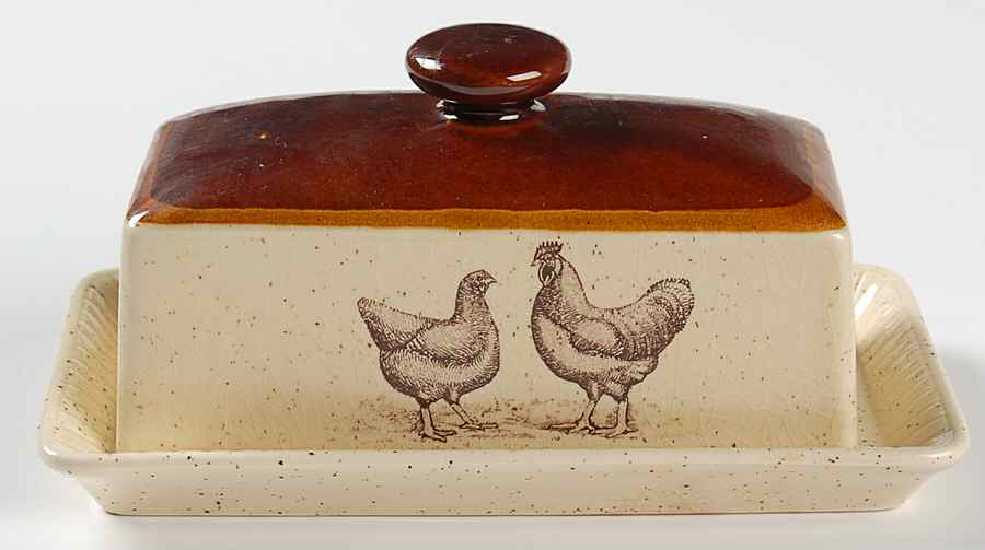 Country Road 1/4 Lb Covered Butter by Enesco-1