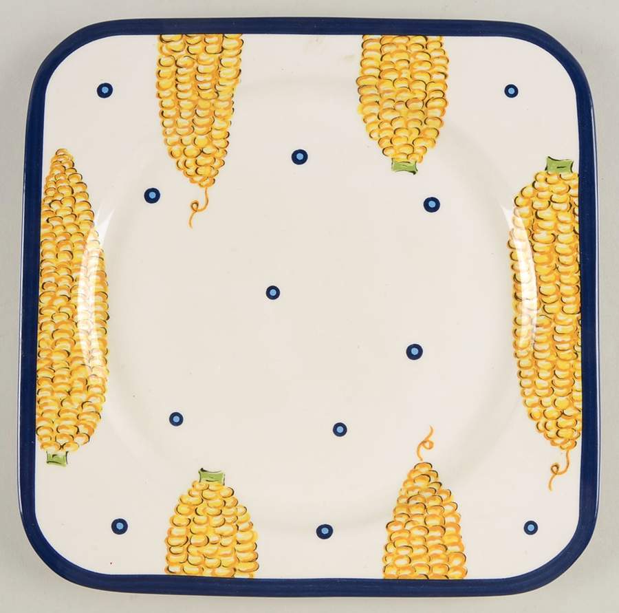 Vegging Out Square Dinner Plate by Essex Collection-1