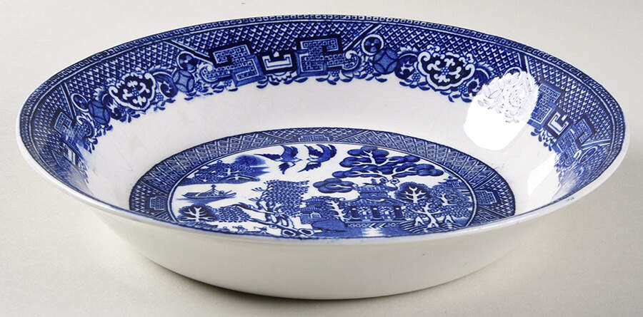 Willow Coupe Cereal Bowl by England-1