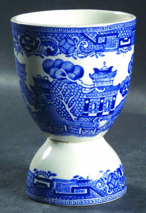 Willow Double Egg Cup by England-1