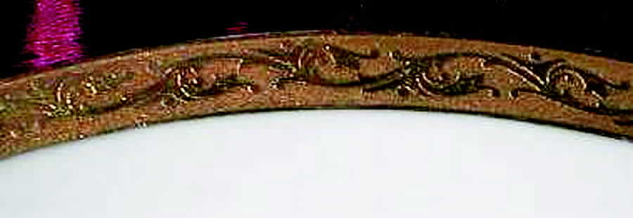 Coin Gold Duchesse Dinner Plate by Epiag-1
