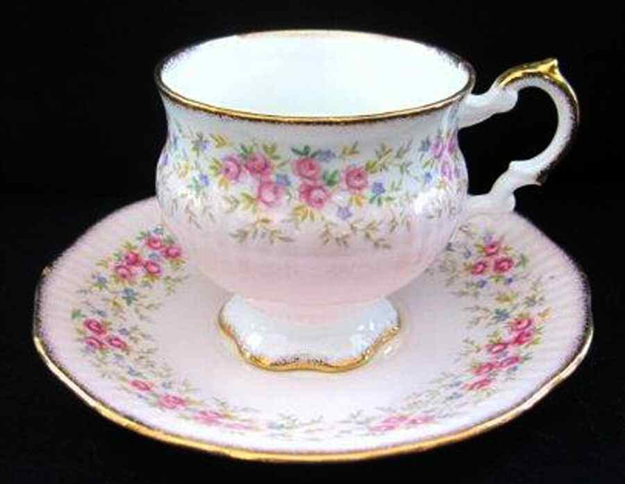 ELZ12 Footed Cup & Saucer Set by Elizabethan-1