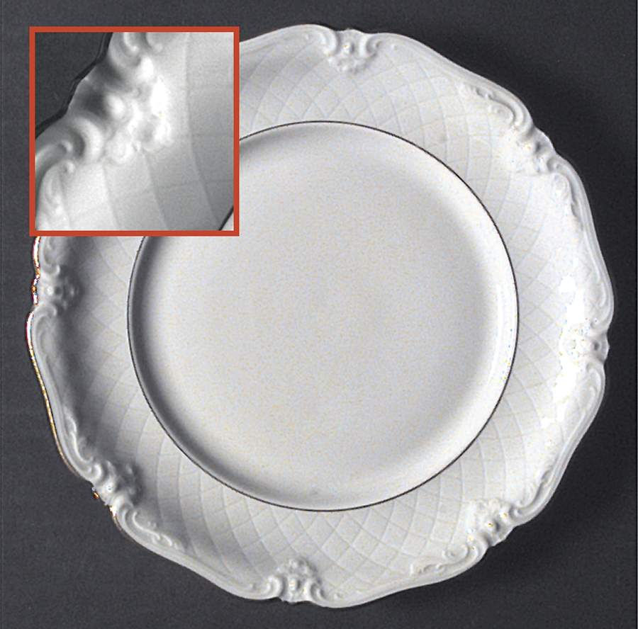 La Reine Cream (Gold Trim) Salad Plate by Eschenbach-1