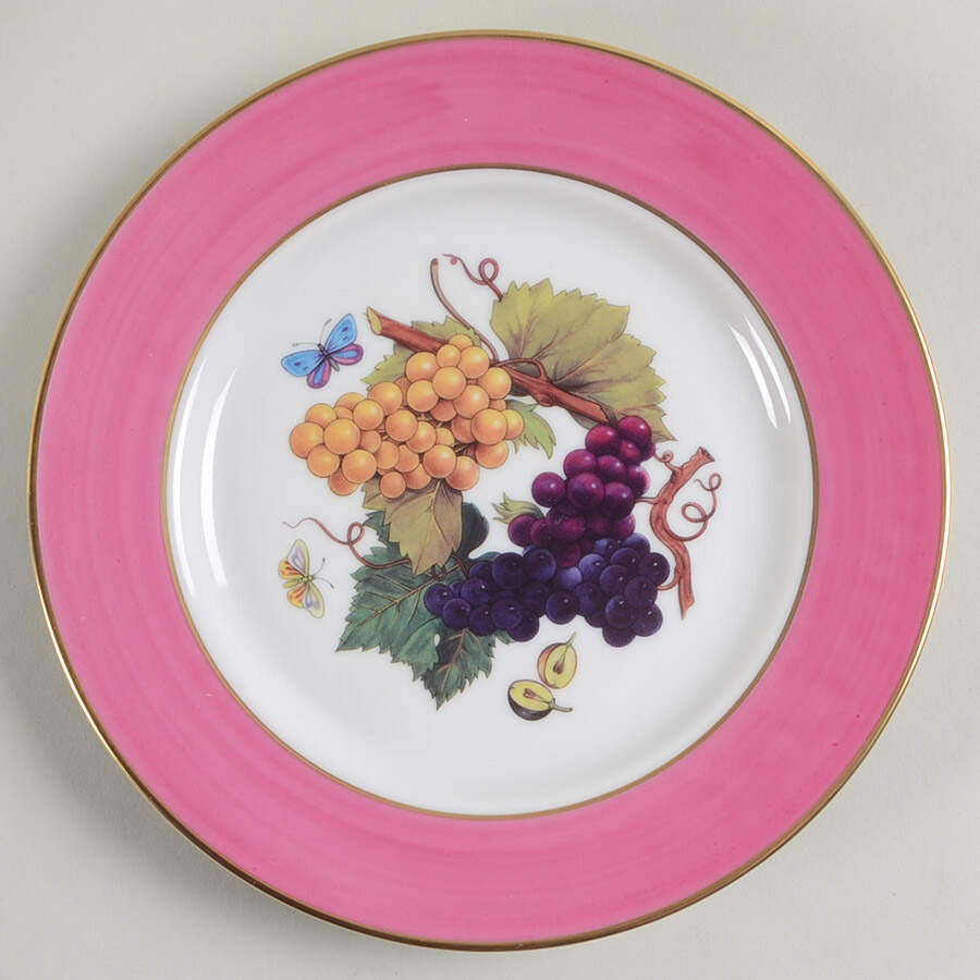 Fruit Dessert/Pie Plate by Email de Limoges-1