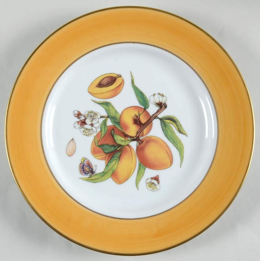 Fruit Dessert/Pie Plate by Email de Limoges-1
