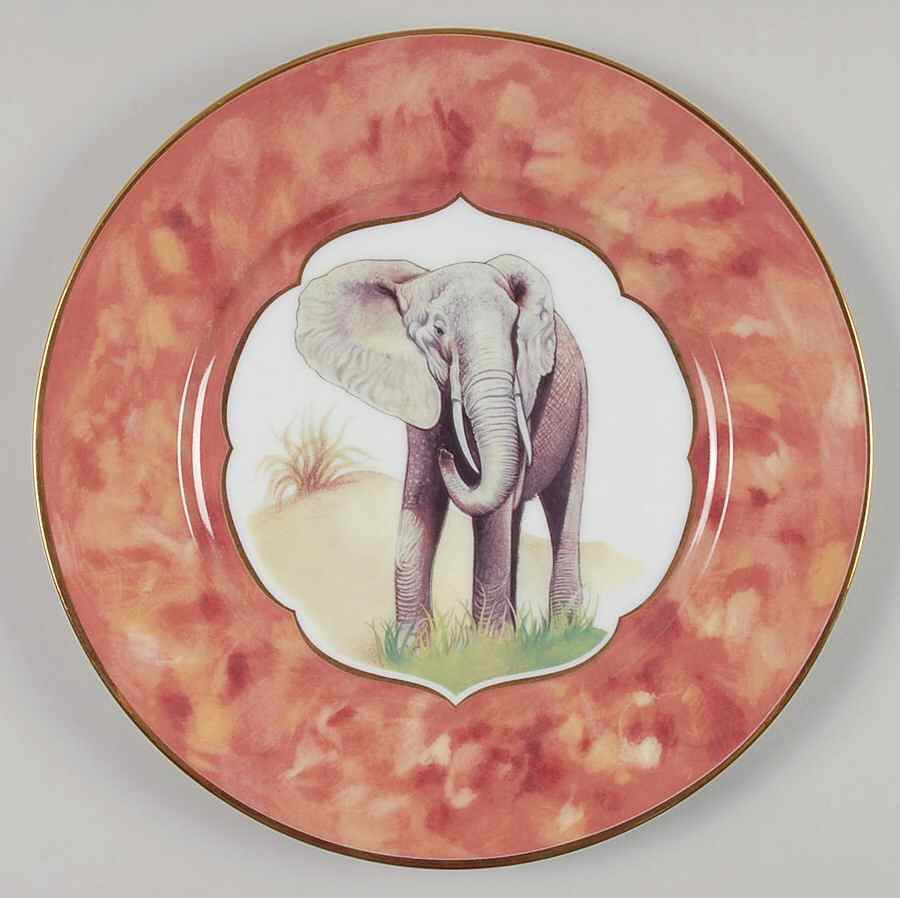 Safari '96 Dinner Plate by Email de Limoges-1