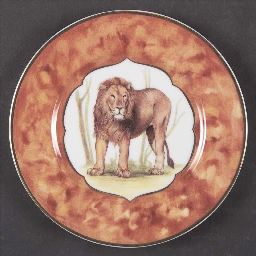 Safari '96 Salad Plate by Email de Limoges-1