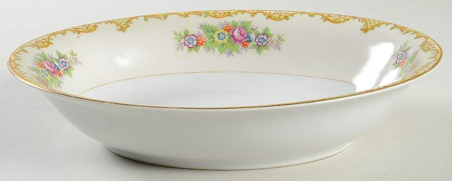 ESO15 10" Oval Vegetable Bowl by ESCO (Japan)-1