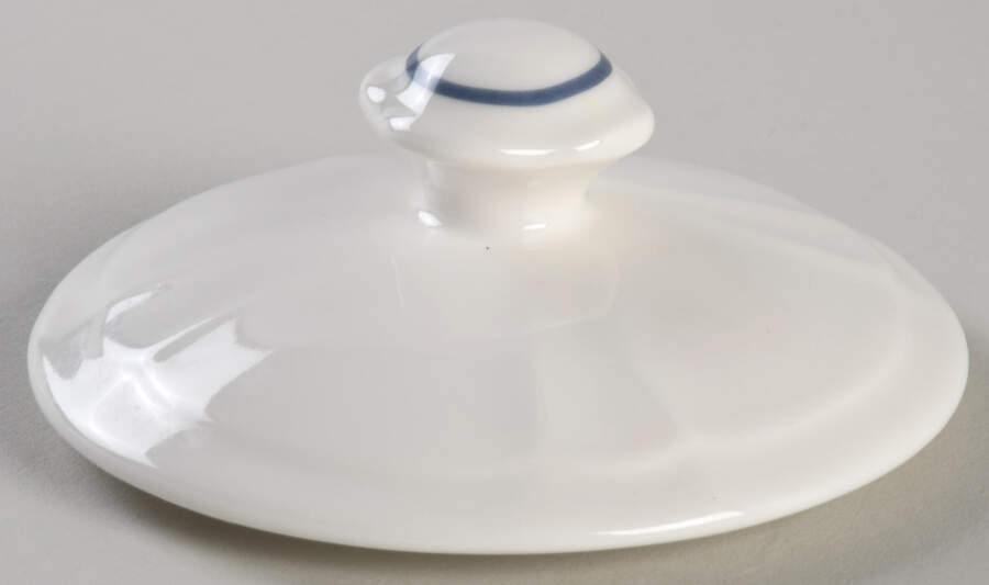 Blue Baskets Lid for Sugar Bowl by Epoch-1