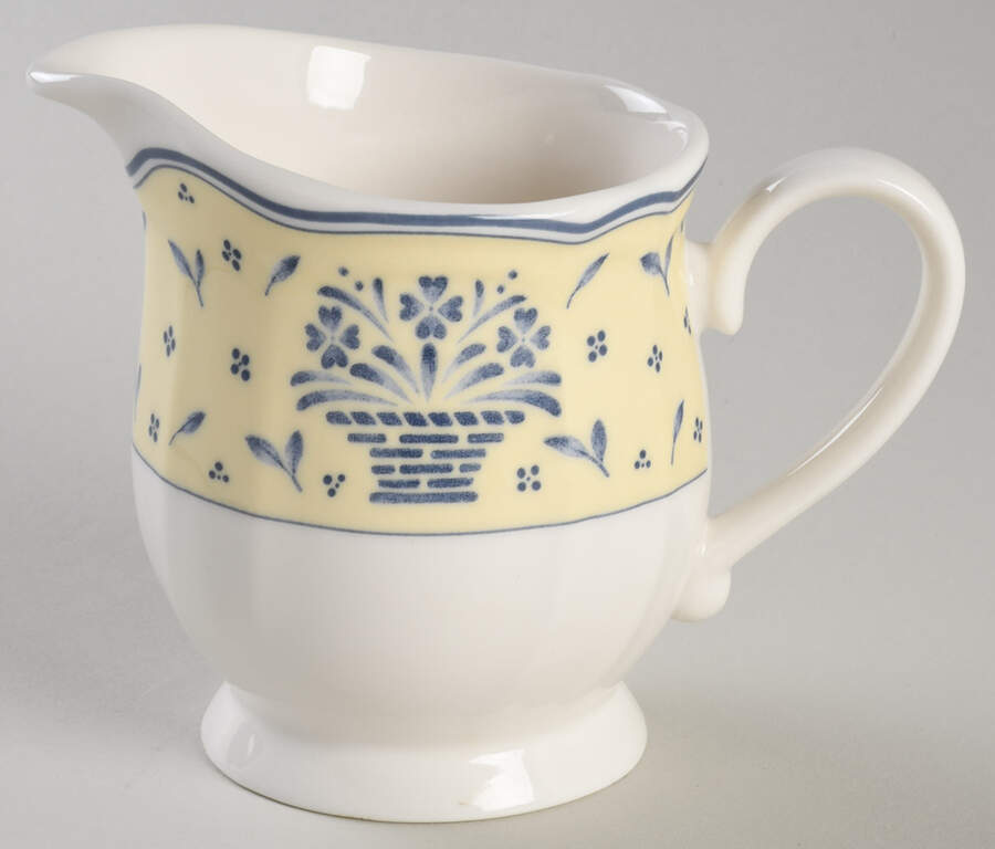 Blue Baskets Creamer by Epoch-1