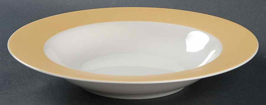 Mica Honey Gold Soup/Cereal Bowl by Epoch-1