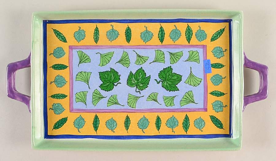 Four Seasons 14" Rectangular Tray by Essex Collection-1