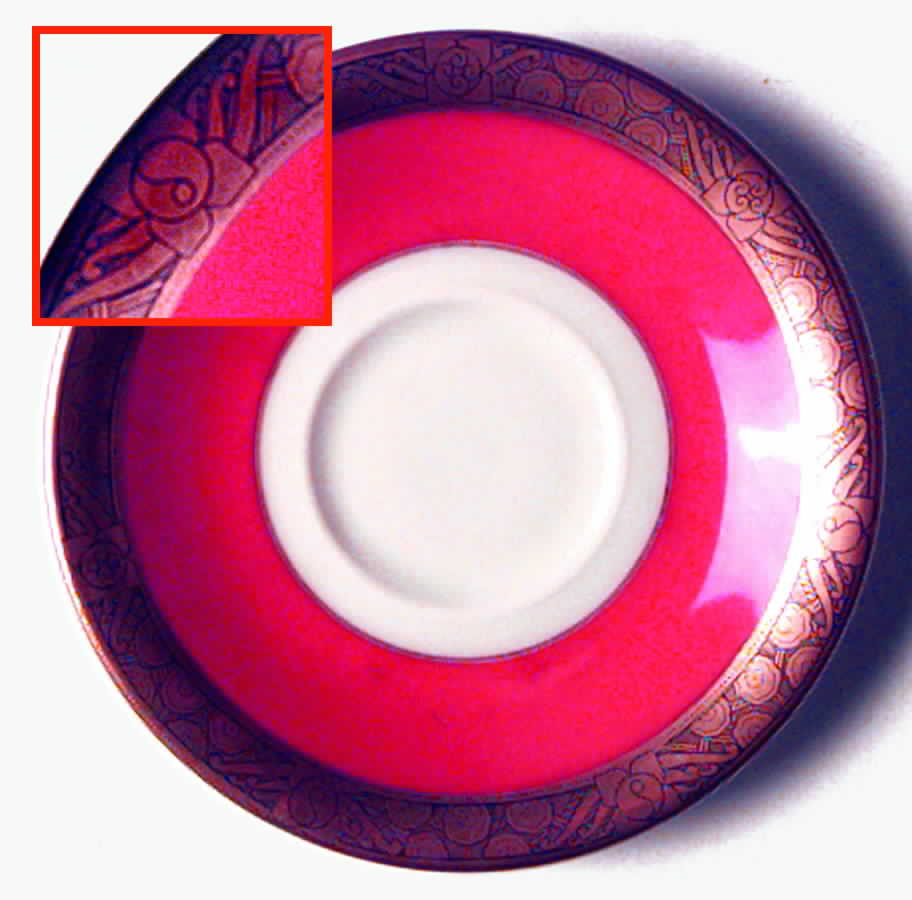 5185 Red Saucer for Demitasse Cup by Edelstein-1