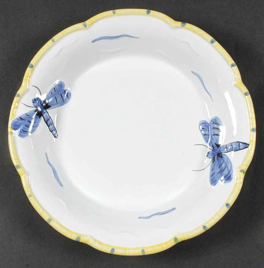 Pond Collection White Dinner Plate by Essex Collection-1