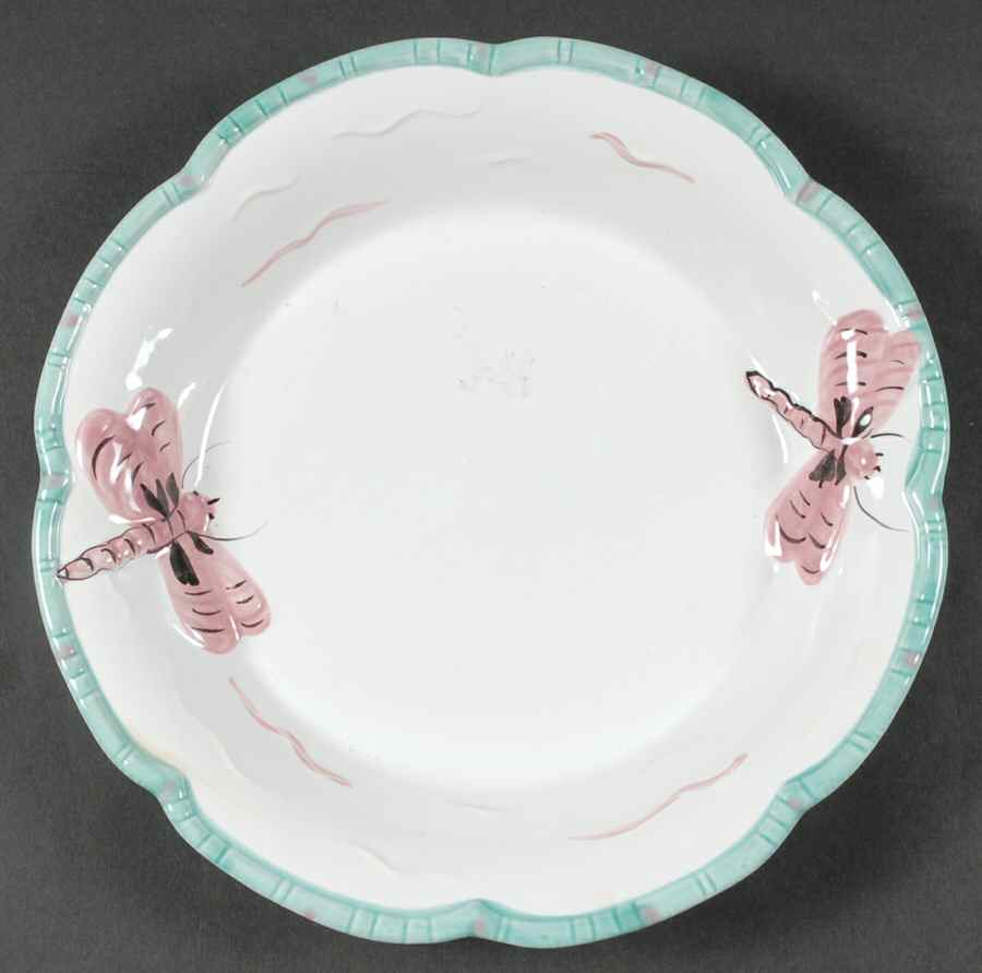 Pond Collection White Dinner Plate by Essex Collection-1