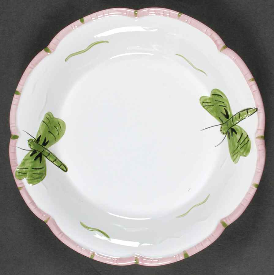 Pond Collection White Dinner Plate by Essex Collection-1