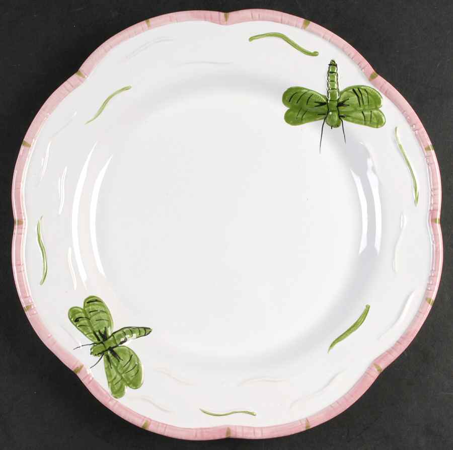 Pond Collection White 12" Chop Plate (Round Platter) by Essex Collection-1