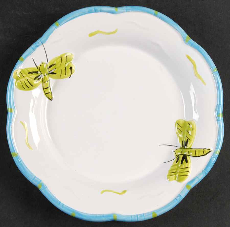Pond Collection White Salad/Dessert Plate by Essex Collection-1