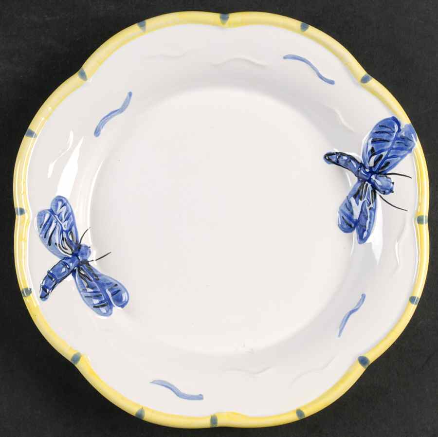 Pond Collection White Salad/Dessert Plate by Essex Collection-1