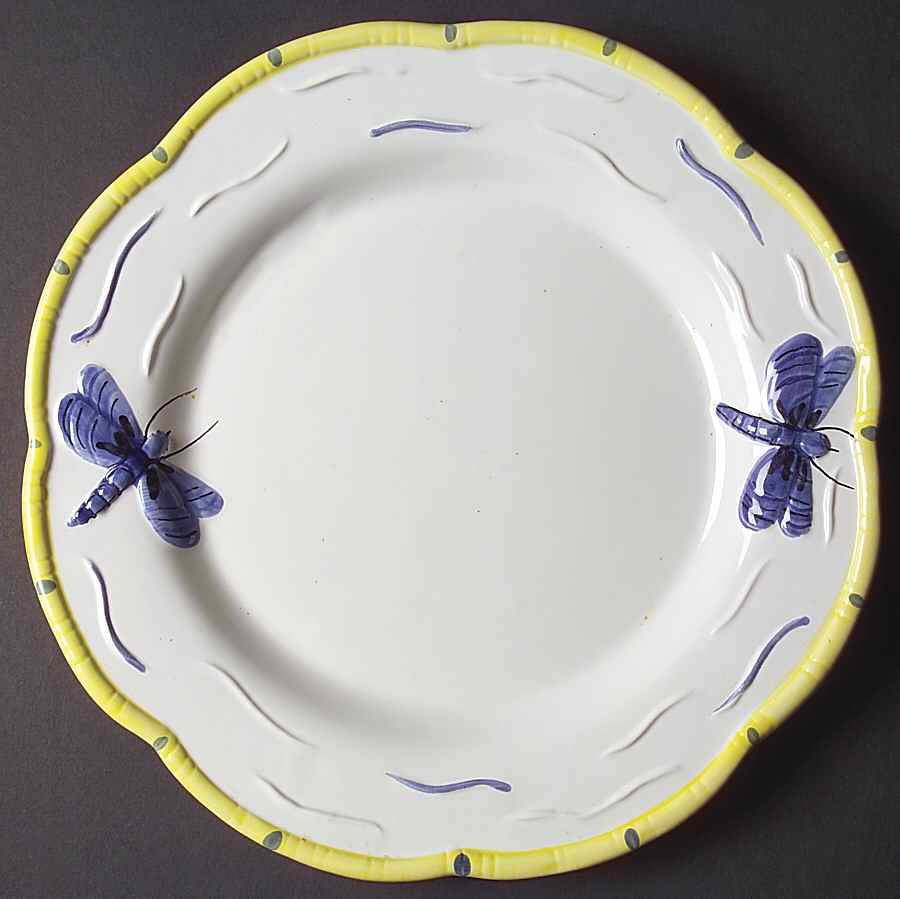 Pond Collection White 12" Chop Plate (Round Platter) by Essex Collection-1