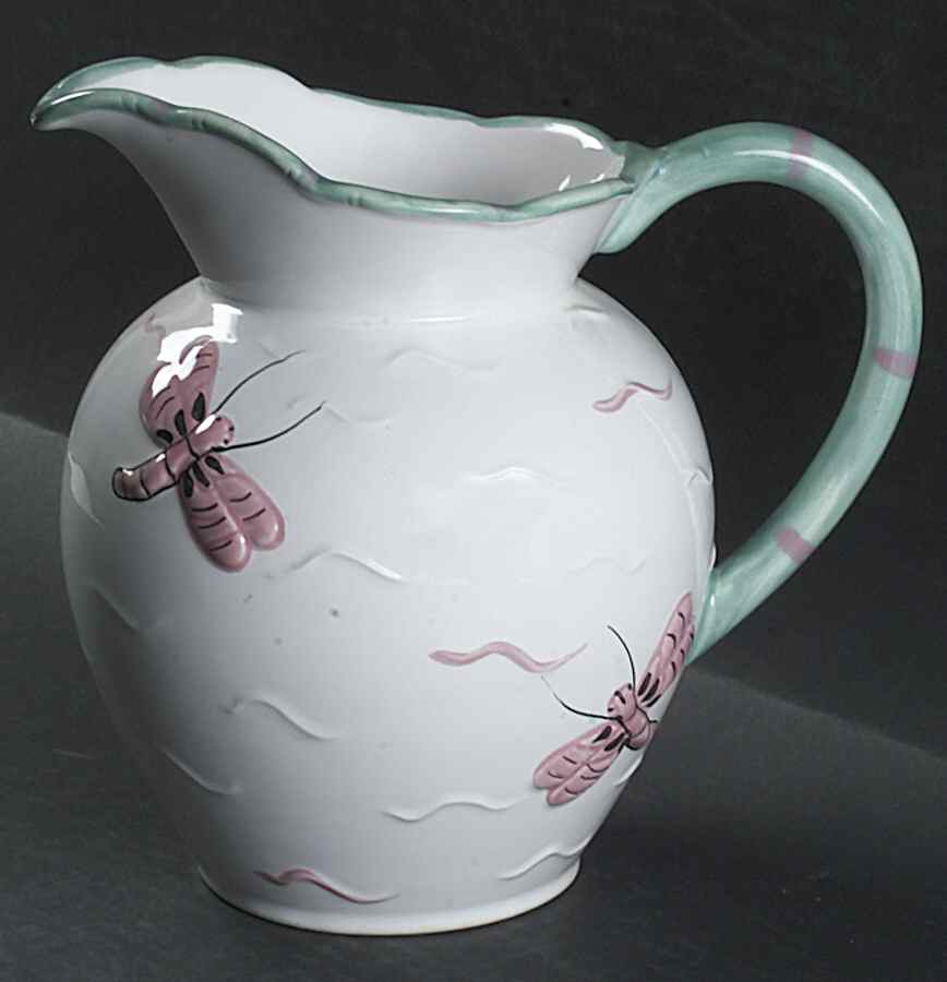 Pond Collection White Pitcher by Essex Collection-1