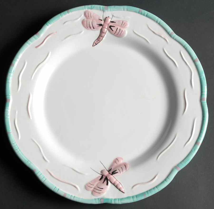 Pond Collection White 12" Chop Plate (Round Platter) by Essex Collection-1