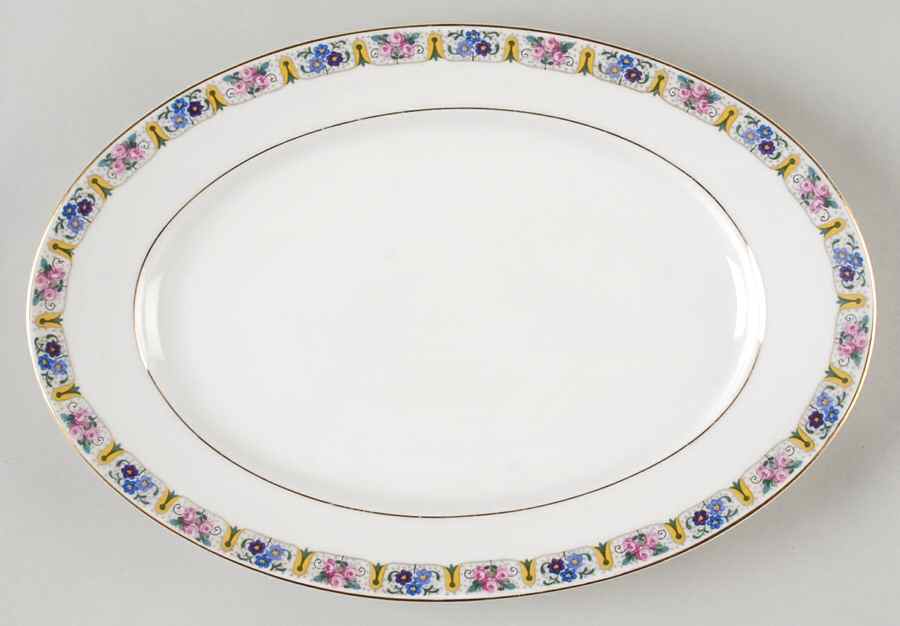 Printemps 12" Oval Serving Platter by Epiag-1