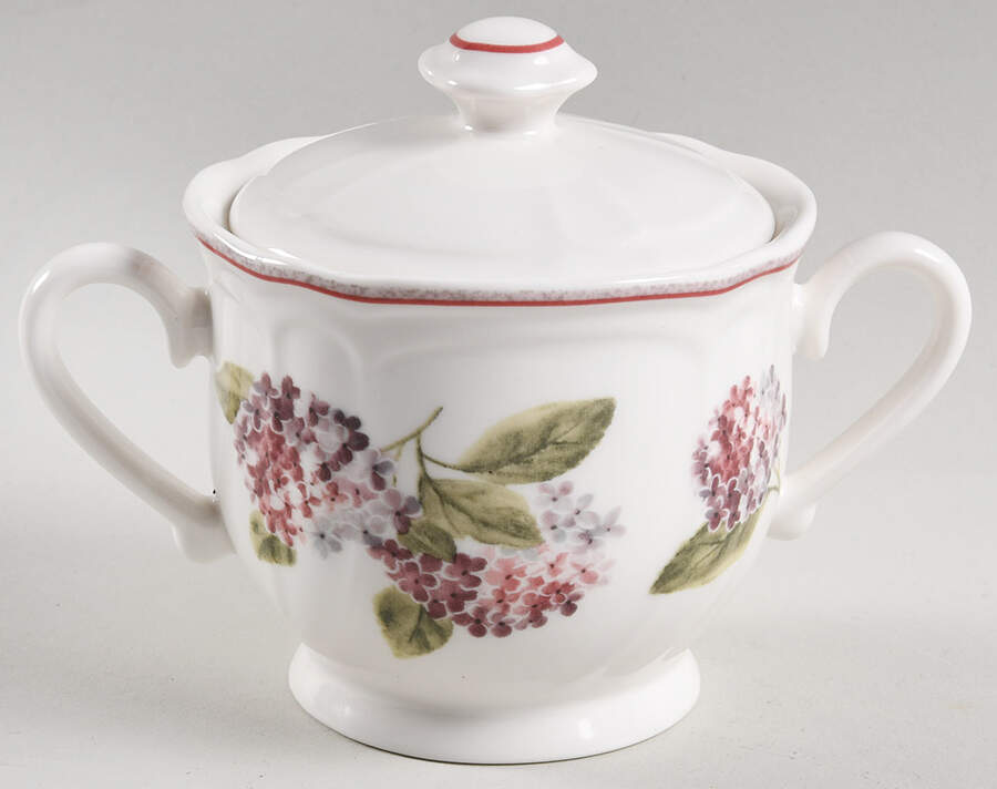 Summer Bouquet Sugar Bowl & Lid by Epoch-1