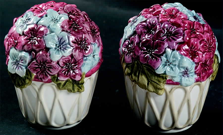 Summer Bouquet Sculpted Salt & Pepper Set by Epoch-1
