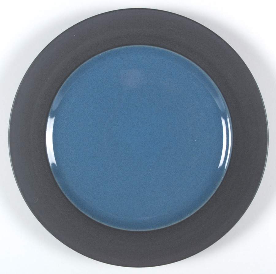 Zoom Blue Dinner Plate by Epoch-1