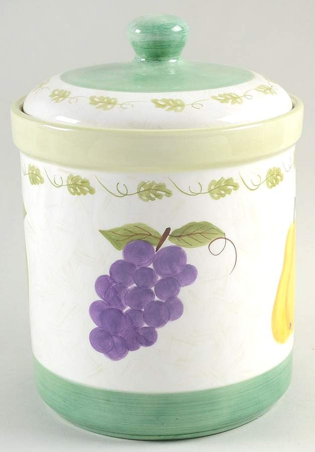 Frutta Cookie Jar & Lid by Epoch-1