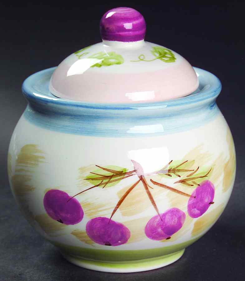 Frutta Sugar Bowl & Lid by Epoch-1