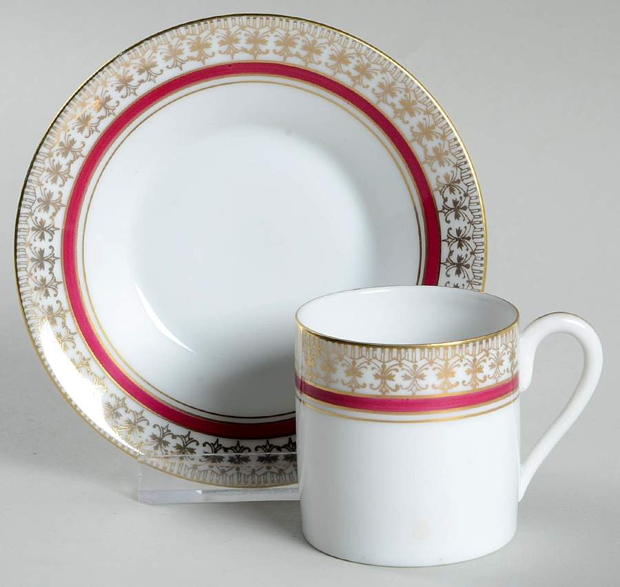 EPI248 Flat Demitasse Cup & Saucer Set by Epiag-1