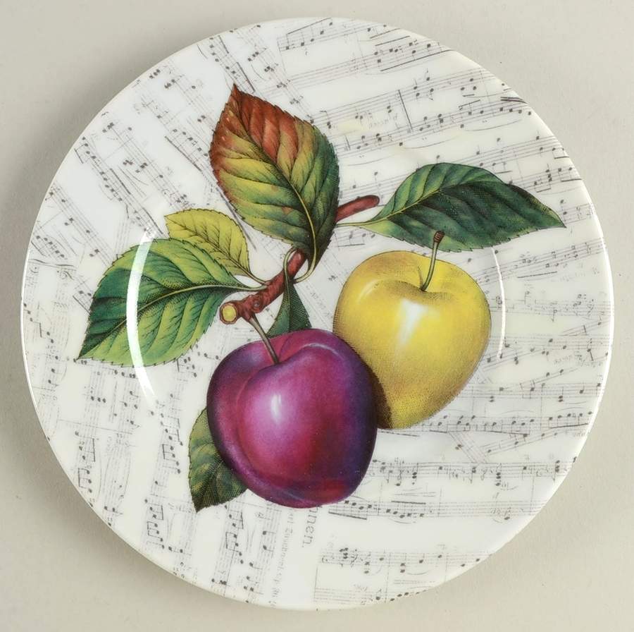 Concerto Salad Plate by Email de Limoges-1