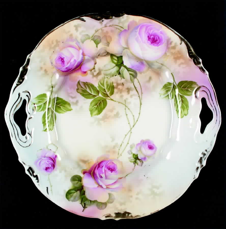 ERS5 Handled Cake Plate by Erdmann Schlegelmilch-1