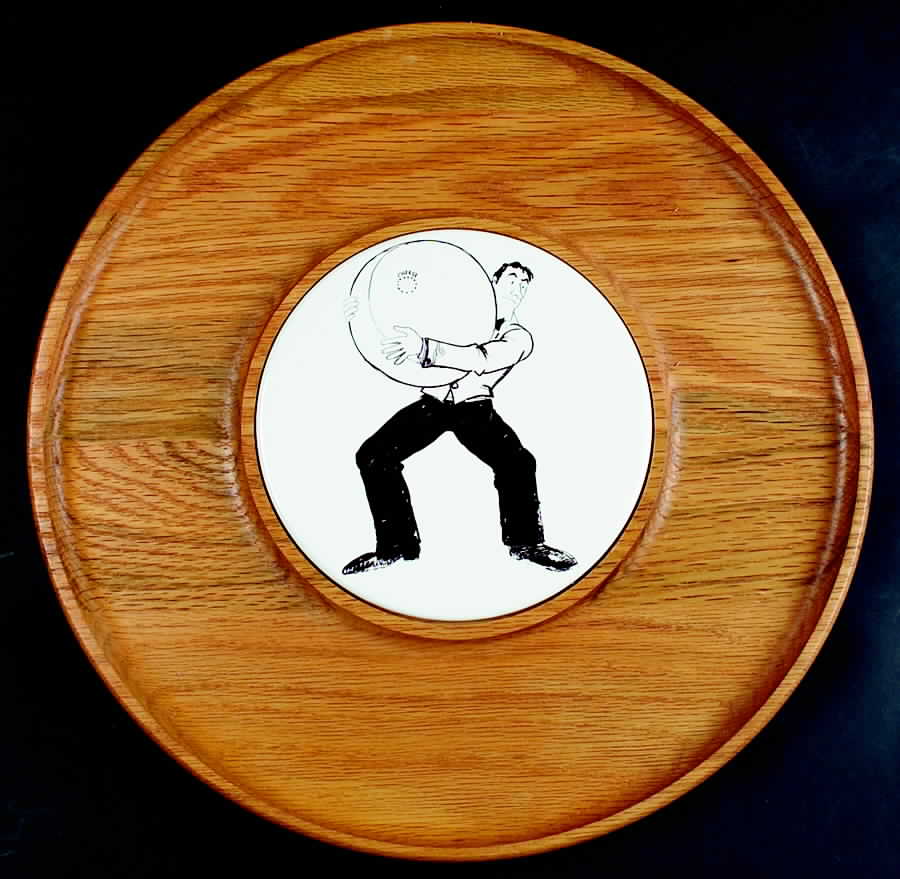 Le Bar 1-Piece Lazy Susan by Epoch-1