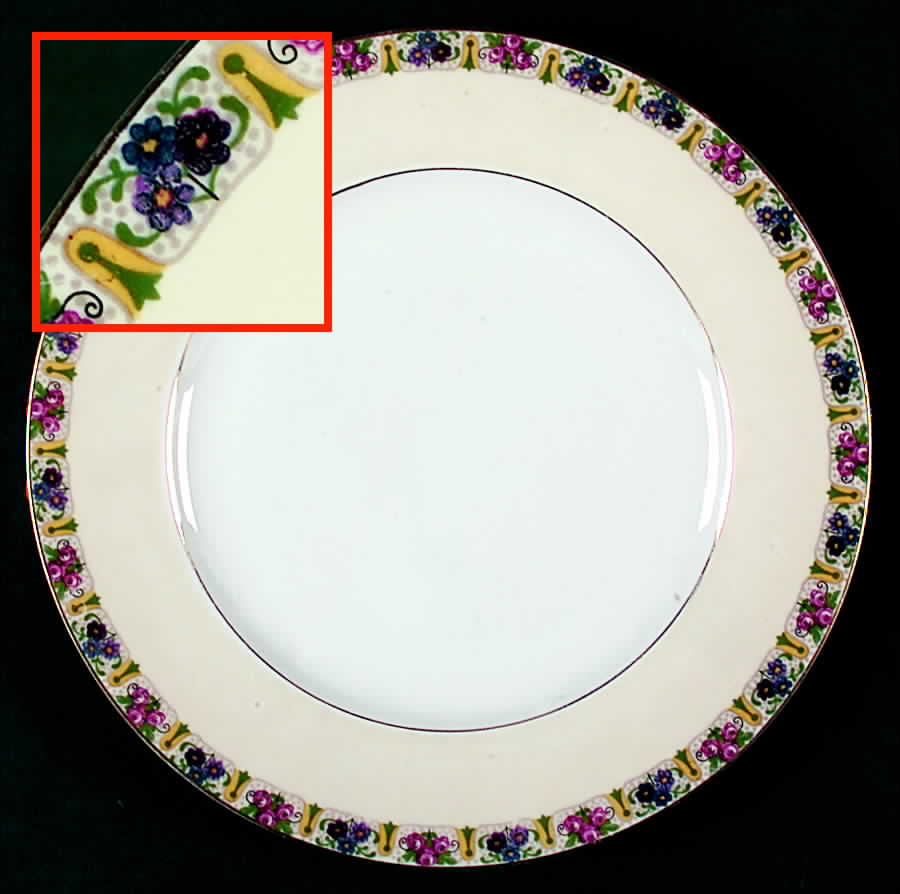Printemps (Cream) Dinner Plate by Epiag-1