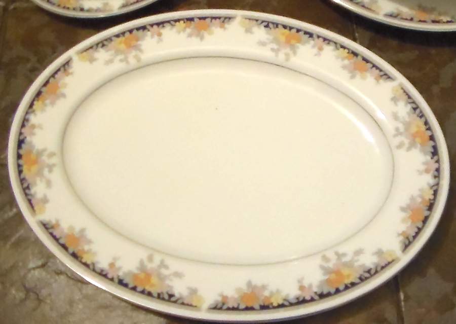 Park Manor 12" Oval Serving Platter by Epoch-1