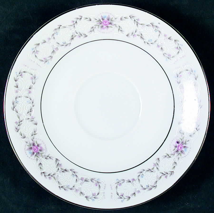 Lasting Rose Saucer by Everbrite (Japan)-1
