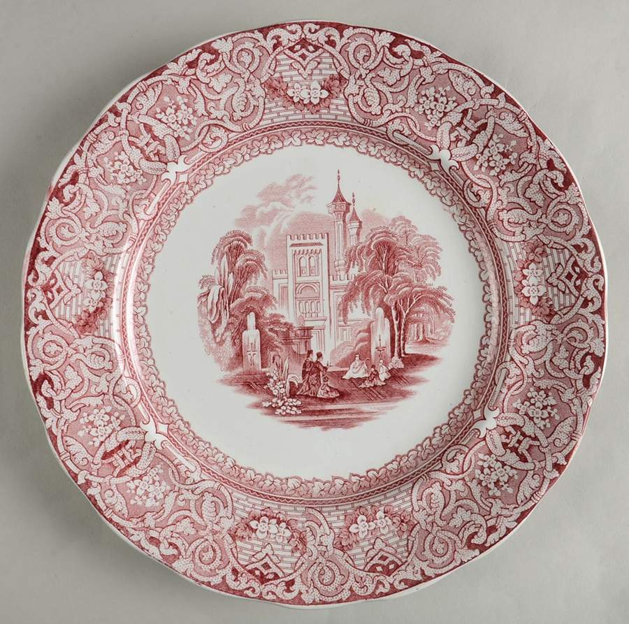 Buda Dinner Plate by W & E Corn-1