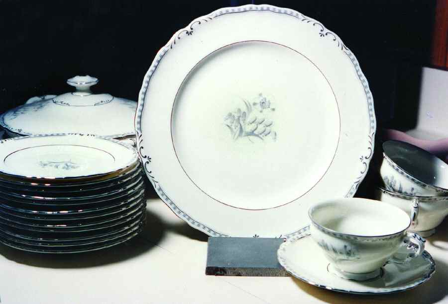 EPI257 Footed Cup & Saucer Set by Epiag-1