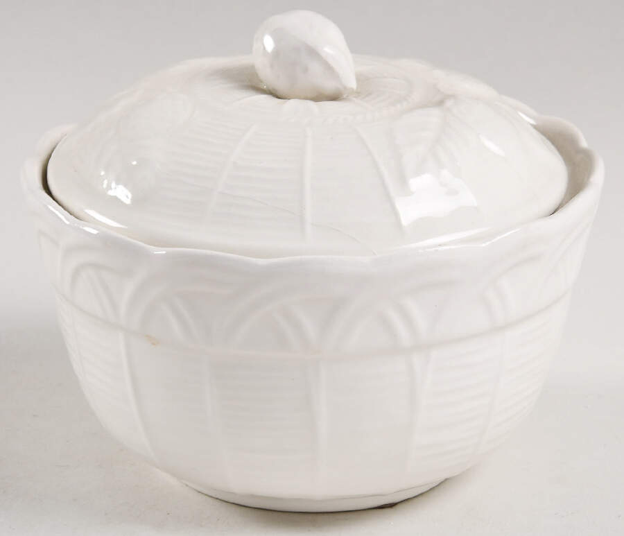 ETA2 Sugar Bowl & Lid by Ethan Allen-1