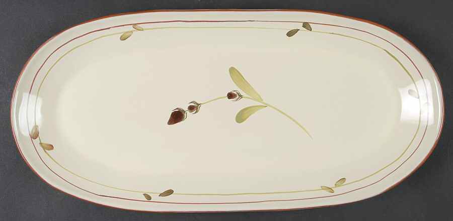 Provence 15" Oval Serving Platter by Euro Ceramica-1