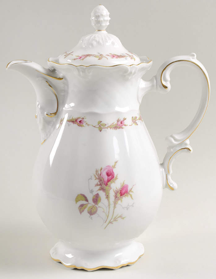 P485 (Scalloped) Coffee Pot & Lid by Eschenbach-1